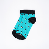 Firefly Geo - Teal Blue / Black and Ash